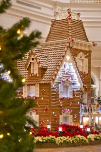Disney's Grand Floridian Resort & Spa's Gingerbread House on Display for the Holidays