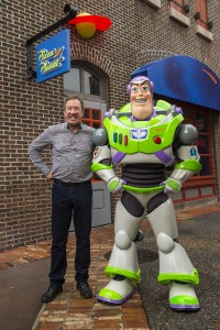 TIM ALLEN MEETS BUZZ LIGHTYEAR AT WALT DISNEY WORLD RESORT