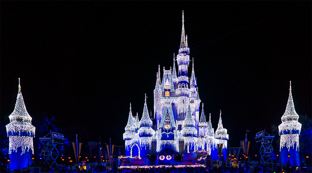 Cinderella Castle for the Holidays