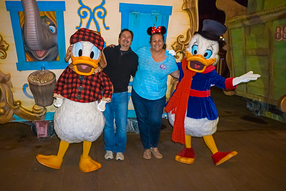 Donald and Scrooge McDuck Meet and Greet at MVMCP