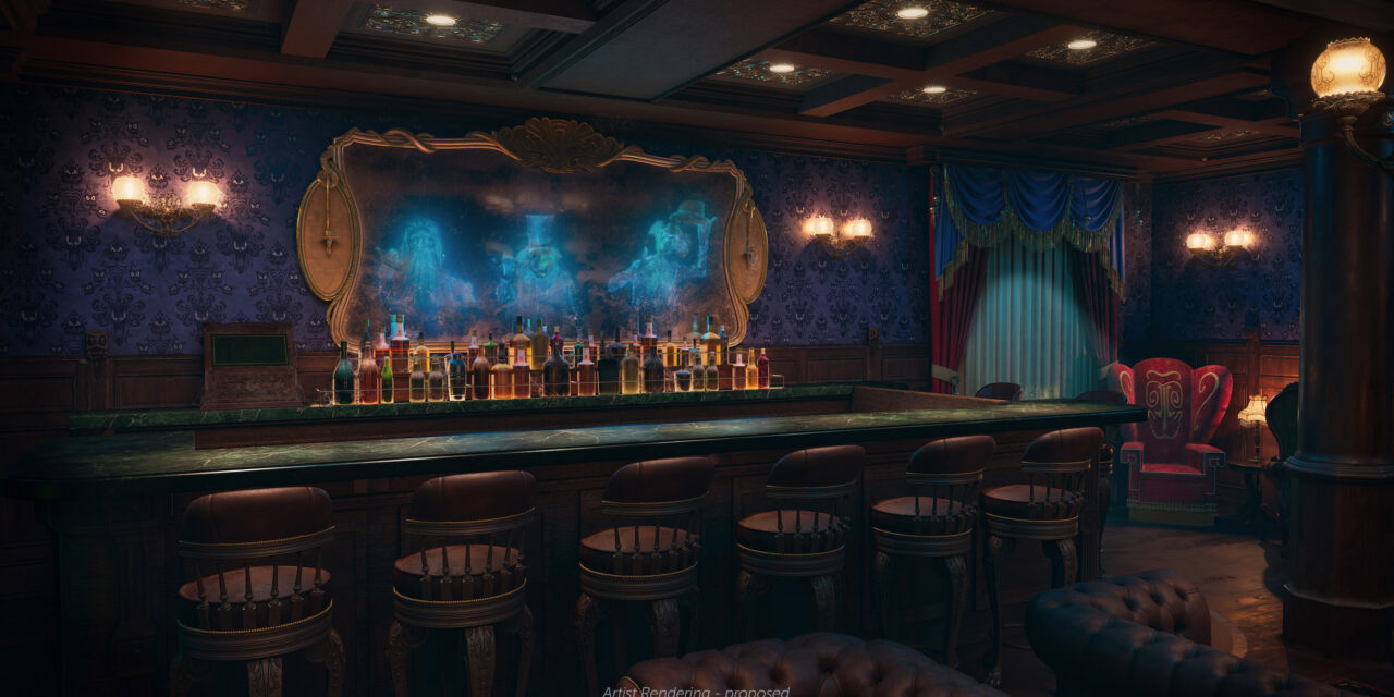 A New Haunted Mansion Bar!!!